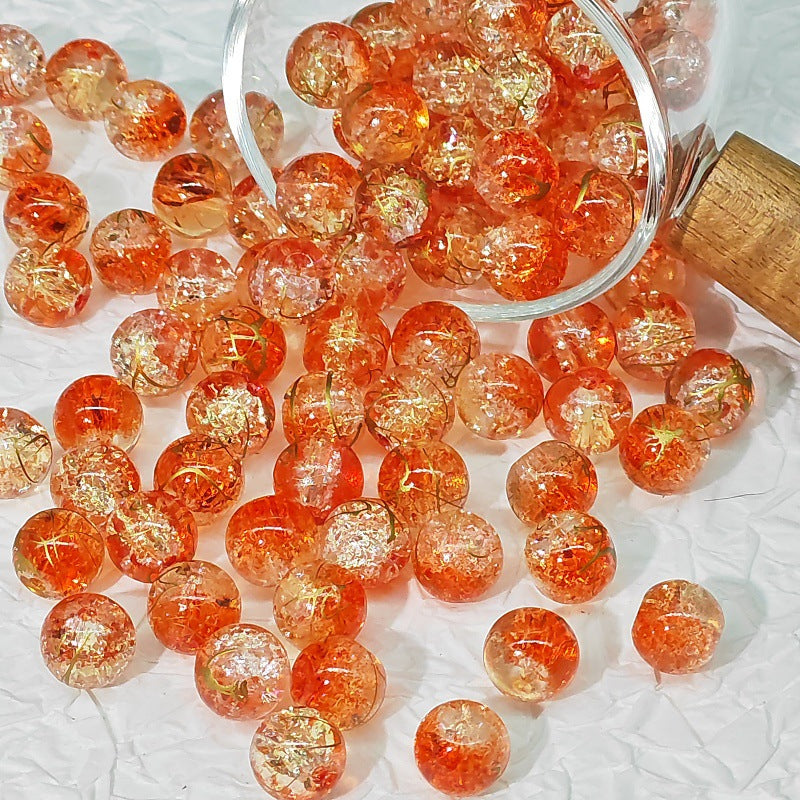 colored glaze beads